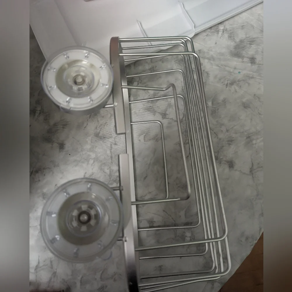 🤍Shower rack suction cup